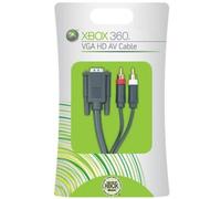 Microsoft Xbox 360 VGA HD AV Cable - Câble de liaison pour console de jeux - 2.4 m - blindé - pour Xbox 360