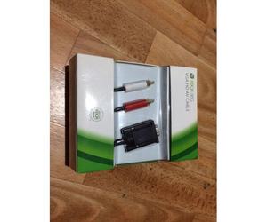 Microsoft Xbox 360 VGA HD AV Cable - Câble vidéo/audio - VGA / audio - connecteur audio-vidéo Xbox mâle pour HD-15 (VGA), RCA mâle - blindé - pour Xbox 360, Xbox 360 S