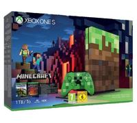 Microsoft Console de jeu Xbox One S 1 To Minecraft Édition Limitée (23C-00010)