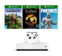 Microsoft Xbox One S + Minecraft + Sea of Thieves + Fortnite Battle Royale 1 To Wifi Blanc | Reconditionné