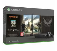 Microsoft Xbox One X + Tom Clancy's The Division 2 1 To Wifi Noir