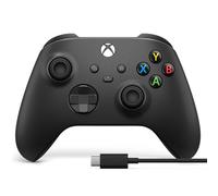Microsoft Xbox Wireless Controller avec Câble USB-C - Manette de Jeu Analogique/Numérique pour PC et Xbox Series S/X
