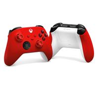 Microsoft Xbox Wireless Controller Rouge, Blanc Manette de jeu Analogique/Numérique Android, PC, Xbox One, Xbox One S, Xbox One X, Xbox Series S, Xbox Series X, iOS