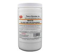 Microsphères en verre blanc - Remplissage pour résine époxy et polyester - Pot de quart