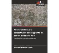 Microstruttura del calcestruzzo con aggiunta di ceneri di lolla di riso: Contributo alla costruzione sostenibile