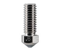 Microswiss CM2 Buse pour Qidi Tech Q1 Pro, X-Max 3, X-Plus 3 - Corps en cuivre, pointe en acier rapide trempé M2, longue durée de vie, résistante à l'usure, fabriquée aux États-Unis (0,6 mm)