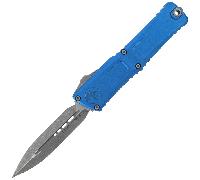 Microtech Combat Troodon® D/E Gen III Blue Apocalyptic® Standard 1142-10APBL