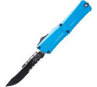 Microtech Combat Troodon® S/E Gen III Blue Partial Serrated 1143-2BL
