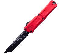 Microtech Combat Troodon® T/E Gen III RED Partial Serrated 1144-2RD