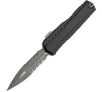 Microtech Cypher® II D/E Apocalyptic® Partial Serrated 1242-11AP