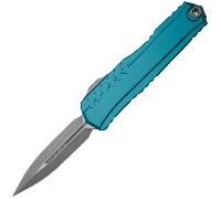 Microtech CYPHER II D/E APOCALYPTIC STANDARD BLEU 1242-10APBL