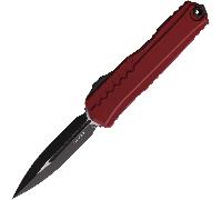 Microtech CYPHER II D/E NOIR STANDARD MERLOT 1242-1MR