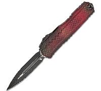 Microtech Cypher® II D/E Signature Series Red X-51 Standard 1242-1RDX51S