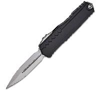 Microtech Cypher® II D/E Stonewash Standard 1242-10