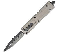 Microtech DIRAC DELTA D/E NOIR STANDARD NATUREL TRANSPARENT 227-1NC
