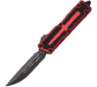 Microtech SCARAB II GEN III D/E-S NOIR STANDARD ROUGE 1180-1RD