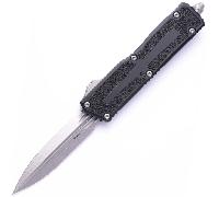 Microtech SCARAB II GEN III D/E STONEWASH STANDARD NOIR 1280-10