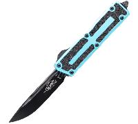 Microtech SCARAB II GEN III S/E NOIR STANDARD TURQUOISE 1278-1TQ