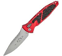 Microtech SOCOM ELITE S/E-A STONEWASH STANDARD ROUGE 160A-10RD