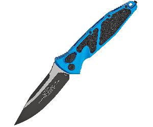 Microtech SOCOM ELITE S/E AUTO BLACK STANDARD BLUE 160A-1BL