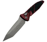 Microtech SOCOM ELITE T/E-AUTO APOCALYPTIC STANDARD MERLOT 161A-10APMR