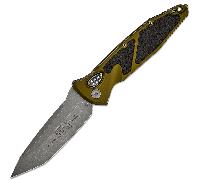 Microtech SOCOM ELITE T/E-AUTO APOCALYPTIC STANDARD OD GREEN 161A-10APOD
