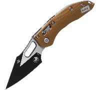Microtech Stitch - RAM-LOKTM S/E Fluted Tan Standard 169RL-1FLTA