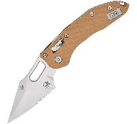 Microtech STITCH S/E RAM - LOK FLUTED G-10 TAN P/S 169RL-11FLGTTA
