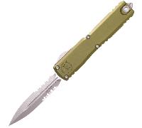 Microtech ULTRATECH GEN IV D/E APOCALYPTIC PART SERRATE OD GREEN 11224-11APOD