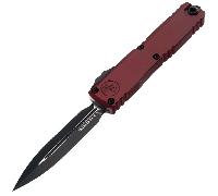 Microtech ULTRATECH GEN IV D/E BLACK STANDARD MERLOT 11224-1MR