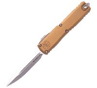 Microtech ULTRATECH GEN IV D/E STONEWASH STANDARD TAN 11224-10TA