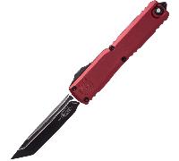 Microtech ULTRATECH GEN IV T/E BLACK STANDARD MERLOT 11234-1MR