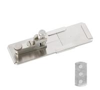 Microtome à Fibres, Coupe Textile Manuel pour Sections de 20 μm Minimum | Outil de Coupe Transversale du Fil à Zone 3×0,8mm et Vis d’Avance Réglable pour Analyse et Recherche Textiles