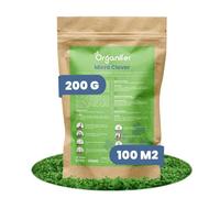 Microtrèfle pour Pelouse - Graines de Trèfle Pures - 200 g pour 100 m² - Organifer
