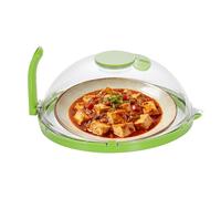 Microwave Food Cover - Vented Splash Guard for Heating Steaming Home Office | Heat Resistant Plate Cover with Steam Release Design, Food Protection for Fruit Vegetables and Daily Cooking Tasks