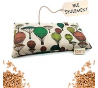 Microwave Hot Water Bottle (25 x 12 cm)-Microwave Heating Cushion-Cherry Core Hot Water Bottle-Flax Grain Hot Water Bottle-Dry Hot Water Bottle-Wheat Only-Flavourless