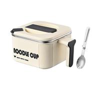 Microwave Noodle Cooker - Fast Cooking Leakproof Bowl, Instant Pasta Maker, Microwave Safe Soup Pot | Portable Kitchen Tool For Dorm Room College Home Office Lunch Dinner Easy Meal Preparation