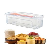 Microwave Pasta Maker | Lid Airtight Food Storage Container,Pasta Steamer, Clear Bowl, Spaghetti Noodle Cooking Box, Fruit Containers for Fridge