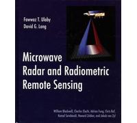 Microwave Radar And Radiometric Remote Sensing