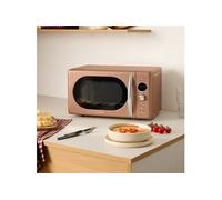 MICROWAVE RETRO - Micro-ondes 20L Gril Numérique 900W Moka