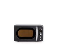 MICROWAVE RETRO - Micro-ondes 20L gril numérique 900W - Noir