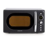 CREATE Micro-ondes rétro - 20 L - Gril 900 W - Écran LCD - Facile à nettoyer