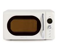 MICROWAVE RETRO - Micro-ondes gril numérique 900W - Blanc