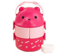 Microwave Safe Food Box - Déjeuner thermique portable, récipient à repas chaud empilable | Récipient isolé sous vide, fuite double couche - Déjeuner pour l'école, les voyages en plein air