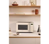 MICROWAVE STUDIO - Micro-ondes 23L avec fonction grill et four 1000W - Blanc cassé