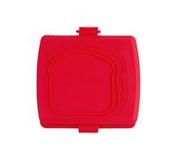 Microwave Toaster, Travel Sandwich Maker, Panini Press Cooker, Red, Blue, Non Stick Dishwasher Safe Design for Grilled Cheese, Breakfast, Dorm, Home, Student, Snack Use