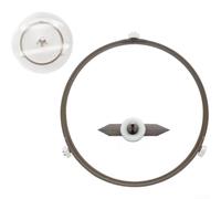 Microwave Turntable Support Triangle Brown Plastic 17.8cm(H)