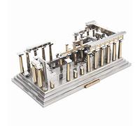Microworld Puzzle 3D en métal - Temple d'Athéna - Kit de modélisme d'architecture - Défi à faire soi-même pour adultes - Assemblage artistique et artisanal - Jouet cadeau pour adolescents - 142 pièces