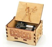 Micteney Boîte à musique Greatest Hits Queen, boîte à musique Queen Bohemian Rhapsody Cadeaux, boîte à musique Queen Jouets, boîte à musique en bois à mécanisme d'horloge (Queen)