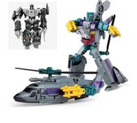 MICToy Transform Jouets, Robot 5-en-1, Cadeau pour Garçons Et Enfants, Collection Hauteur 32cm, Adapté Aux Enfants Et Aux Adultes De 12 Ans Et Plus-Helicopter